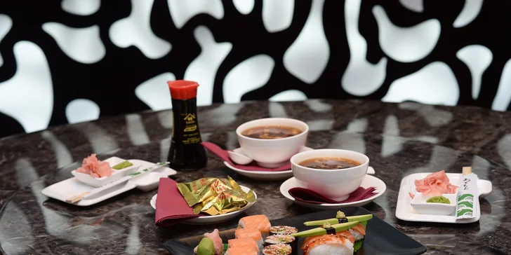 Výborné SUSHI v Asian Restaurant Sunshine v Auparku
