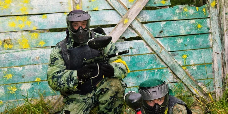 Paintball na dve hodiny v Extreme parku alebo v Endorfun Paintball Arene v Rajeckej Lesnej