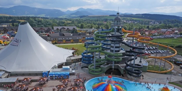 Pobyt v Hoteli Summit*** s privátnou vírivkou a zľavami do aquaparkov. Vodný Park Bešeňová len 500m od hotela!