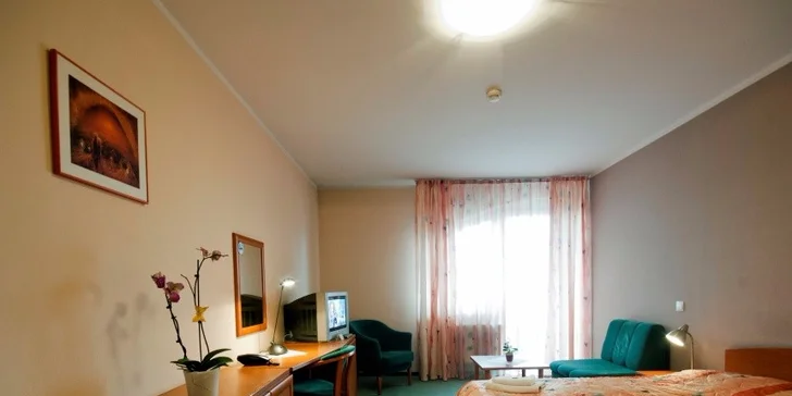 Wellness pobyt PRE DVOCH v Bešeňovej. Termálne kúpele, vírivka, sauny, raňajky a trojchodové večere.