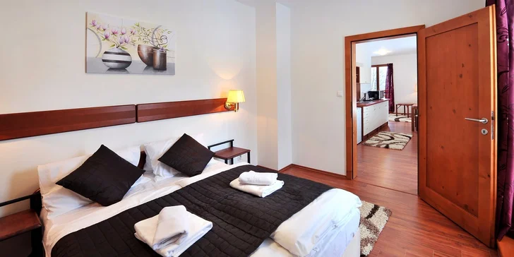 Pobyt pre 2 až 6 osôb vo Vysokých Tatrách v štúdiách a apartmánoch so saunou