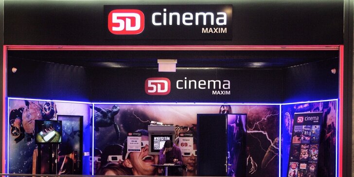 Vstup do vzrušujúceho 5D kina - nové filmy!