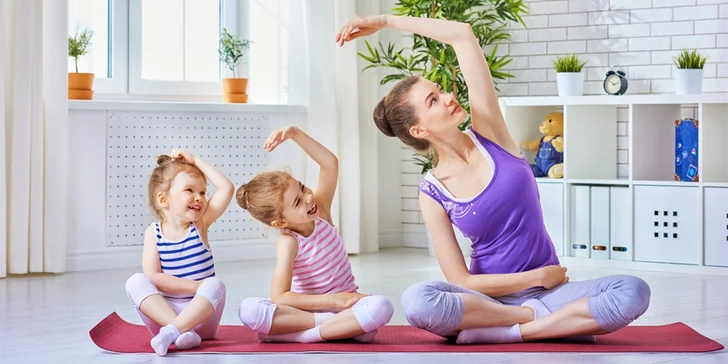 Joga pre deti a maminy. Zacvičte si spoločne!