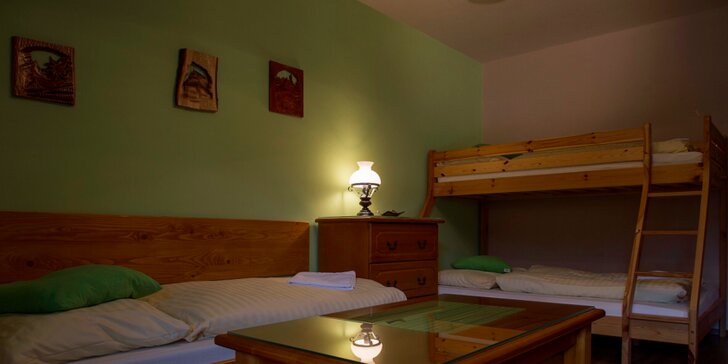 Relax a turistika pre 2-4 osoby v krásnych apartmánoch v Slovenskom Raji