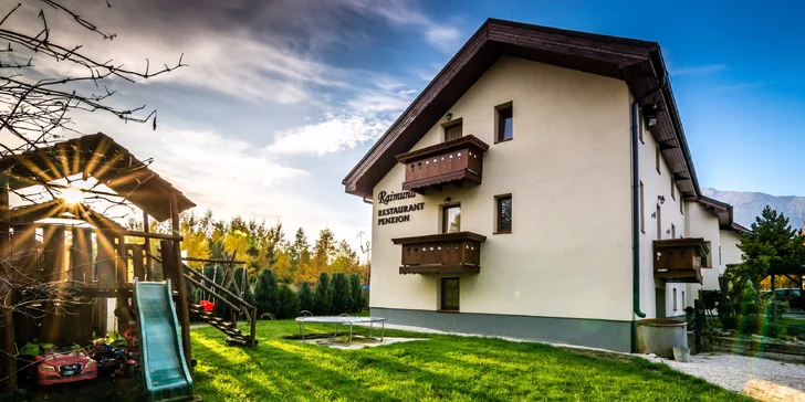 Pobyt pre 2 osoby aj s polpenziou a privátnou vírivkou vo Vysokých Tatrách