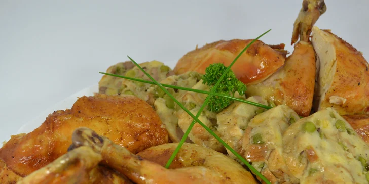 Jelení steak so šípkovou omáčkou alebo rodinné menu pre 4 osoby