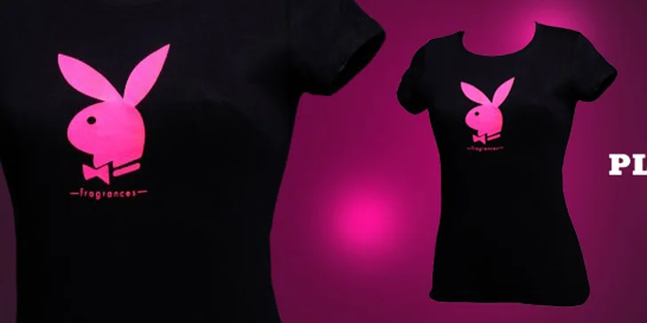 2 kusy dámskeho trička Playboy