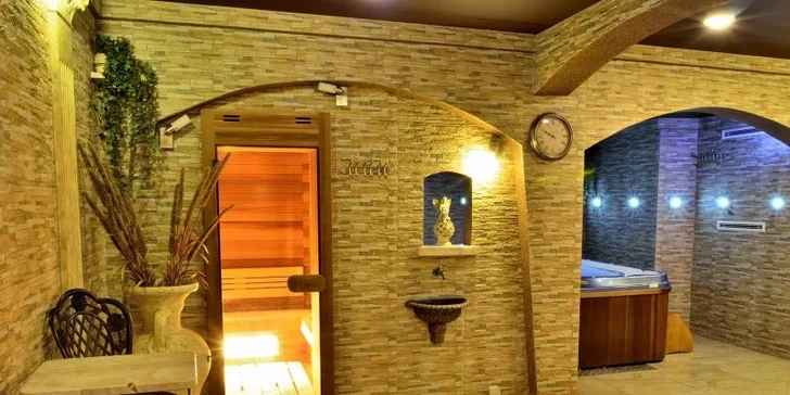 Pobyt s privátnym wellness centrom len pre Vás dvoch v štýlovom penzióne Sant Bernard***