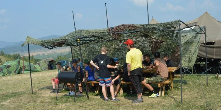 Airsoftový akčný tábor pre deti a mládež na 7 dní