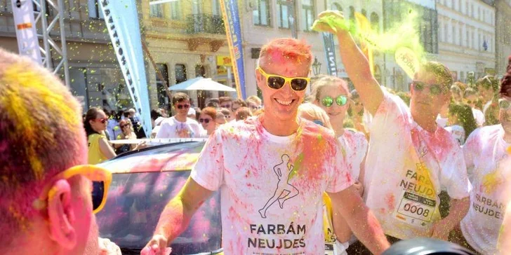 FARBÁM NEUJDEŠ! 2. ročník farebného charitatívneho behu