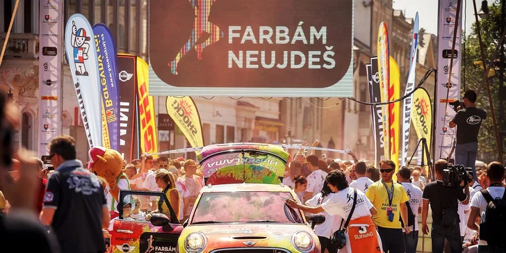 FARBÁM NEUJDEŠ! 2. ročník farebného charitatívneho behu