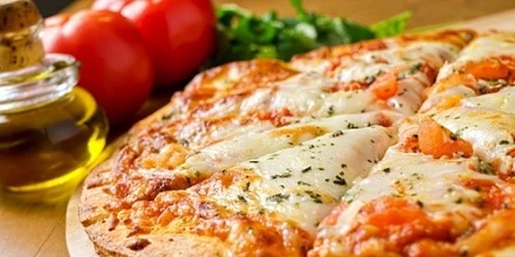 Lahodná chrumkavá pizza