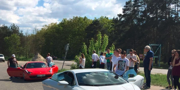 Jazda na Ferrari a Lamborghini! Najnovšie modely – iba u nás!