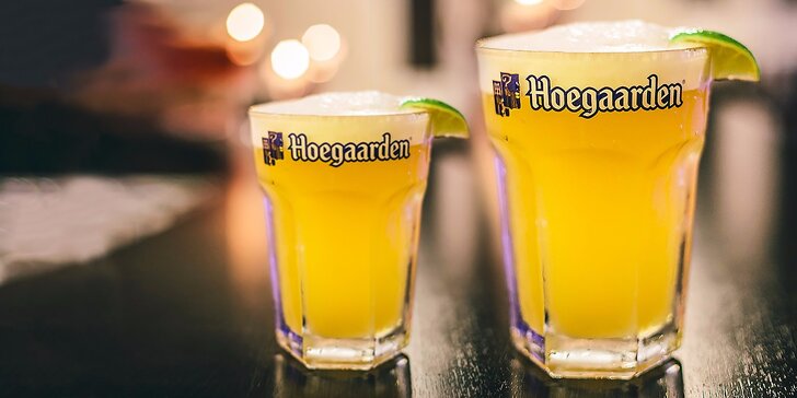 Skvelé letné osvieženie! Belgické pivá Hoegaarden 4 x 0,5 l v Ave Cafe