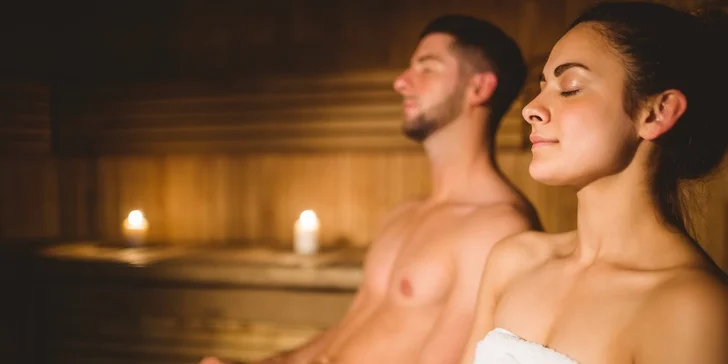 Privátny wellness relax pre dvoch! Sauna, jacuzzi, citronáda a ovocná misa