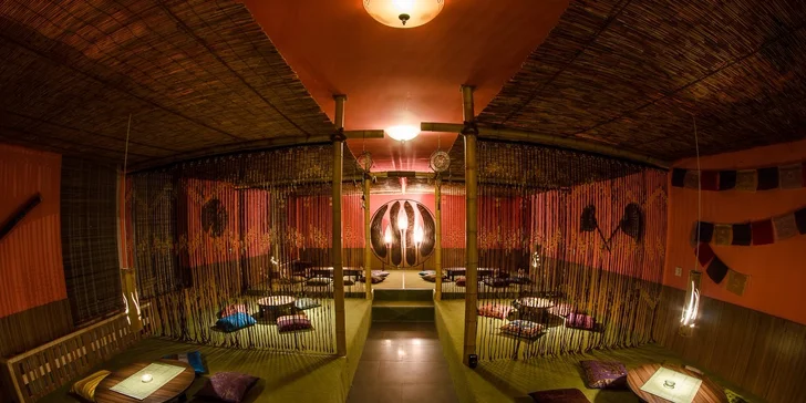 Ľadový čaj Roibos, čaj matcha alebo zelený čaj Jazmínový kvet v Chillout Garden