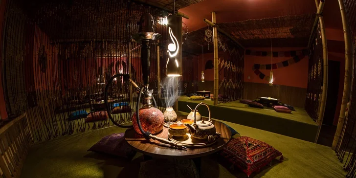 Ľadový čaj Roibos, čaj matcha alebo zelený čaj Jazmínový kvet v Chillout Garden