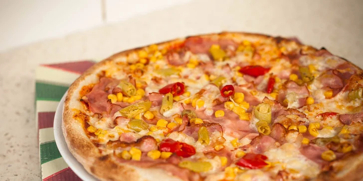 Pizza podľa vlastného výberu - aj na donášku!