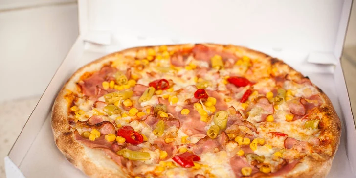 Pizza podľa vlastného výberu - aj na donášku!