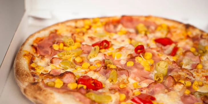 Pizza podľa vlastného výberu - aj na donášku!