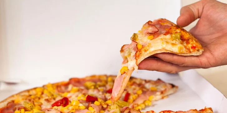 Pizza podľa vlastného výberu - aj na donášku!