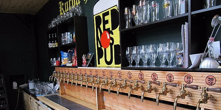 Poctivé pivo v RED NOSE PUB, ktorý vás dostane svojou širokou pivnou ponukou!