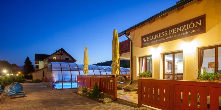 Pobyt v obľúbenom penzióne Motýľ*** pri Bešeňovej s vyhrievaným bazénom, wellness a množstvom aktivít