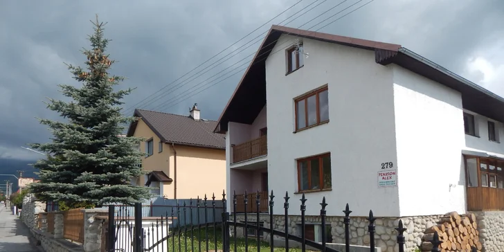 Pobyt v srdci Vysokých Tatier v Penzióne Alex, Nová Lesná