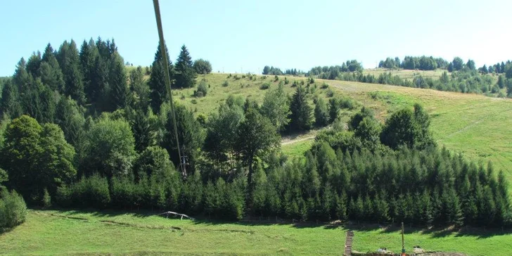 2x Zjazd na kladke Zip Wire – najdlhší na Slovensku!