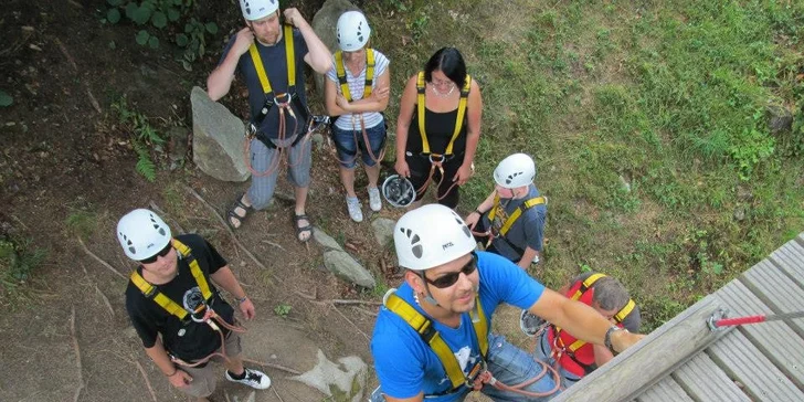 2x Zjazd na kladke Zip Wire – najdlhší na Slovensku!
