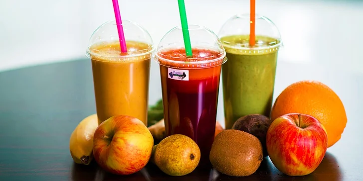 Svieži FRESH a čerstvé SMOOTHIE v Barbell Smoothie Bare