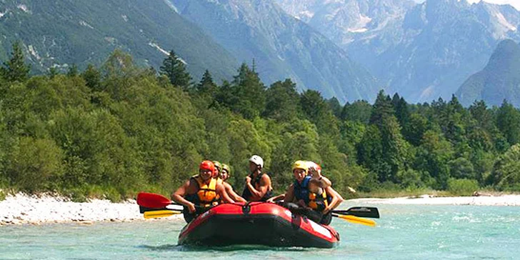 Nezabudnuteľný 4-dňový XXL rafting v Slovinsku