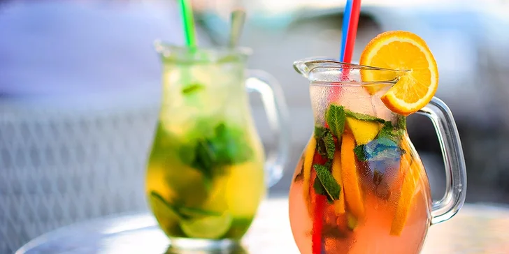 Litrové domáce limonády alebo JUMBO miešané nápoje