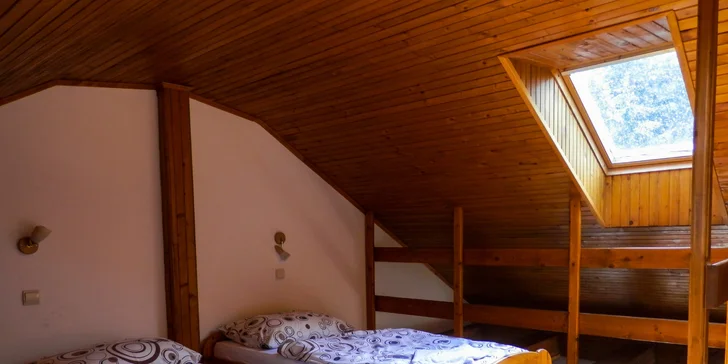 Pobyt v blízkosti SKI Parku Vyšné Ružbachy