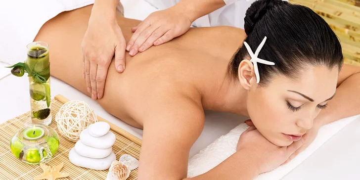 Aromaterapeutická masáž Raindrop alebo masáž lávovými kameňmi