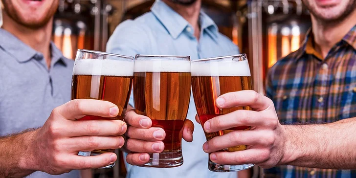 3 veľké svetlé čapované pivá Poutník 10° za cenu dvoch! Sledujte Majstrovstvá!