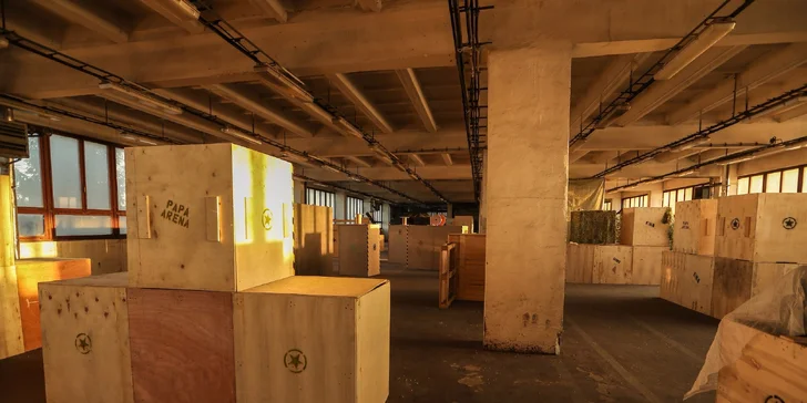 Laserová prestrelka v najväčšej aréne na Slovensku!
