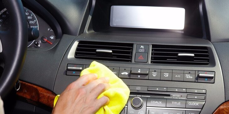 Kompletná údržba vozidla - tepovanie, dezinfekcia a čistenie