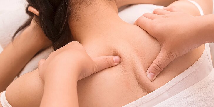 Energoterapeutická jin jang masáž chrbta, šije a rúk