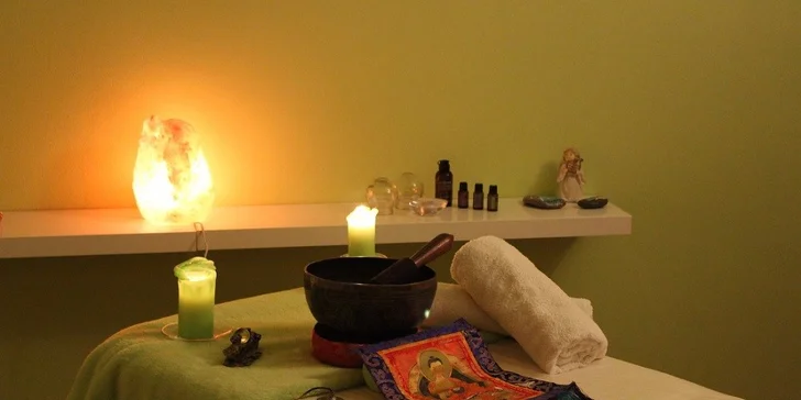 Energoterapeutická jin jang masáž chrbta, šije a rúk