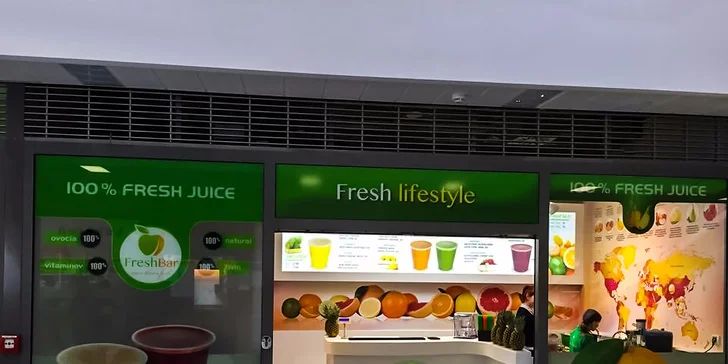 Čerstvé šťavy vo Fresh Bare
