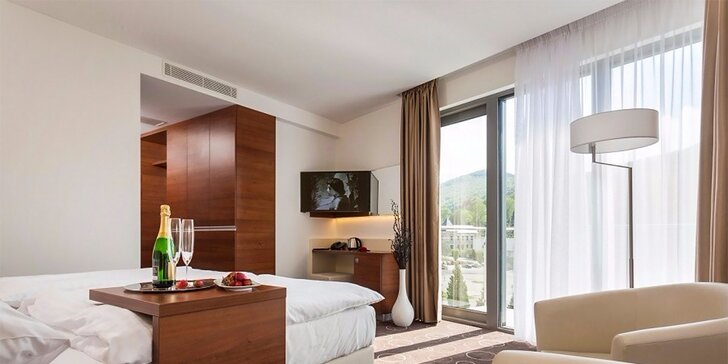 Exkluzívny Wellness & Spa pobyt v hoteli PANORAMA**** v centre kúpeľného mesta Trenčianske Teplice