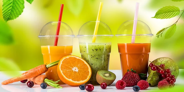 Čerstvé šťavy vo Fresh Bare