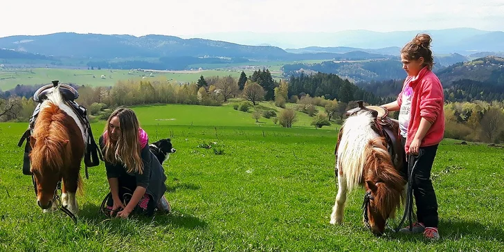 Letný 6 nocový tábor s jazdou na koni a neobmedzeným wellness. Až 7 termínov v Ľubietovej.