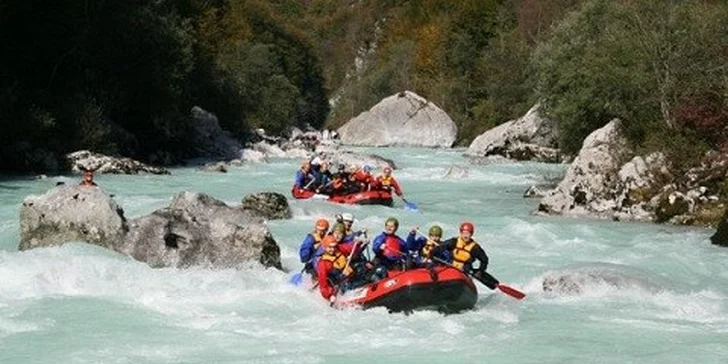 Nezabudnuteľný 4-dňový XXL rafting v Slovinsku