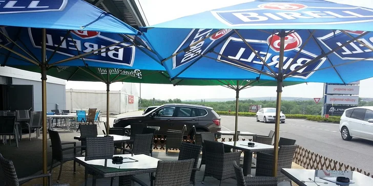 Presso káva a jadranská zmrzlina