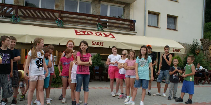 Letný detský tábor Vodný raj v Drienici