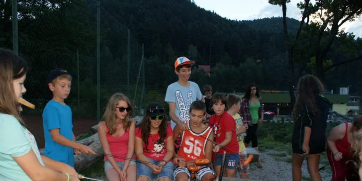 Letný detský tábor Vodný raj v Drienici