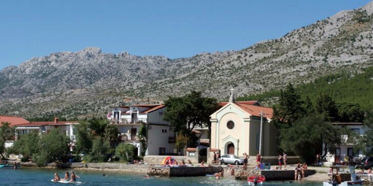 Luxusná vila Dalmatínka priamo pri mori - Paklenica Chorvátsko