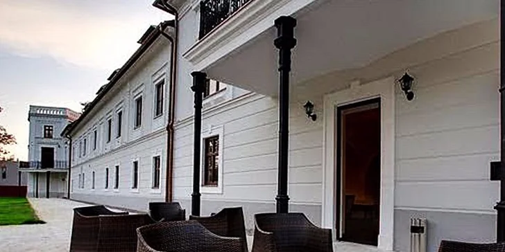 Luxusný WELLNESS & SPA pobyt v barokovom kaštieli Château Appony**** s ubytovaním vo vyššom štandarde cez týždeň, platnosť do konca septembra!